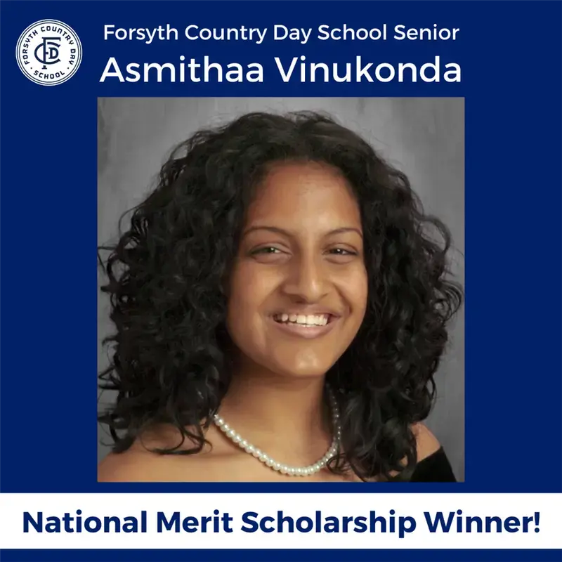 FCDS Senior Named National Merit Scholarship Winner